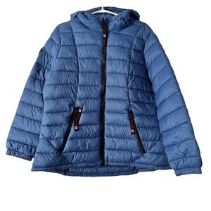 NWOT Canada Weather Gear blue packable quilted jacket size XL